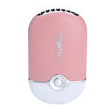 Mini USB Pestaña Ventilador Aire acondicionado Soplador Pegamento Pestañas injertadas Secadora dedicada Herramienta de belleza