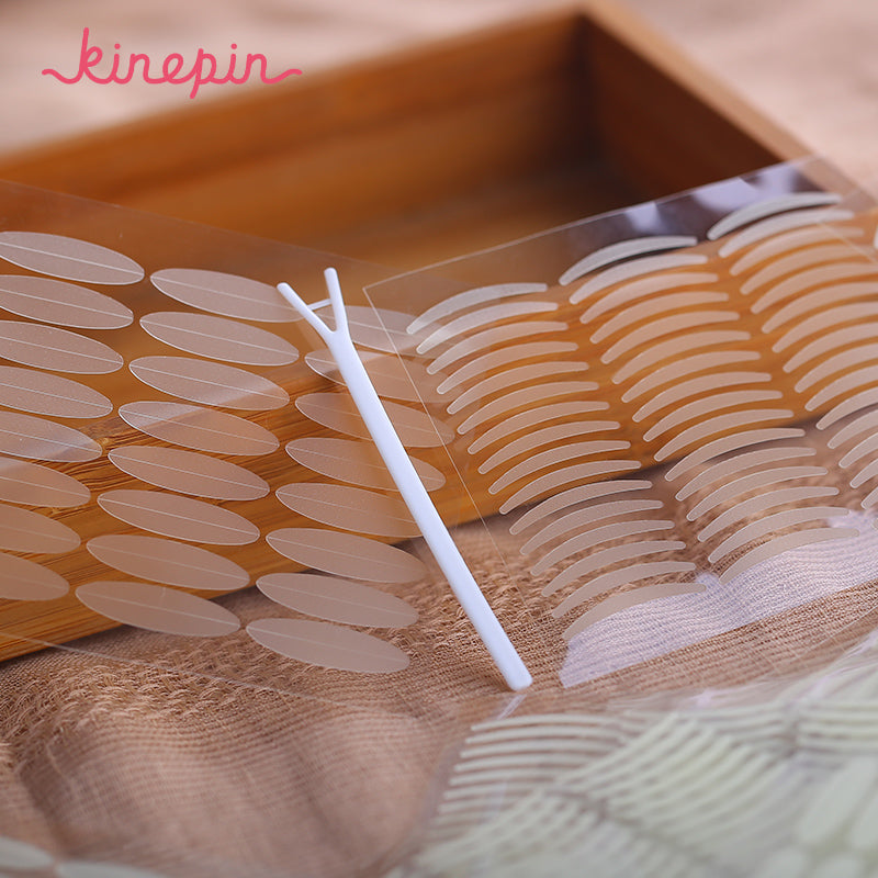 KINEPIN 1056pcs Cinta adhesiva para párpados Invisible Pasta para párpados Transparente Autoadhesiva Cinta de doble ojo Herramientas
