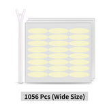 KINEPIN 1056pcs Cinta adhesiva para párpados Invisible Pasta para párpados Transparente Autoadhesiva Cinta de doble ojo Herramientas
