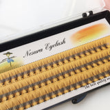 QSTY Moda 60pcs Maquillaje profesional Cluster Individual Eye Lashes Injerto Pestañas postizas falsas Envío gratis