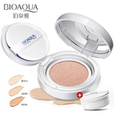 BIOAQUA Air Cushion BB Cream Isolation BB Nude Corrector Control de aceite Hidratante Líquido Fundación CC Cream